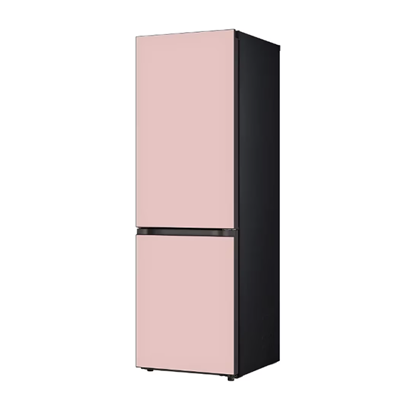 LG 모던엣지 2도어 냉장고 344L 핑크 (글라스) (Q342GPP133S) 방문관리 (스탠다드 케어)