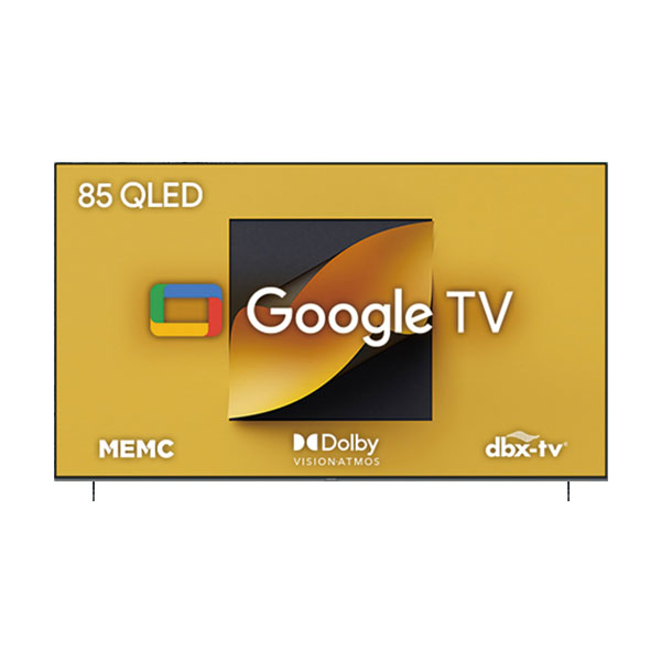 더함 구글 Android QLED (OS 11) 스마트  TV 85인치 215CM (스탠드 or 벽걸이)