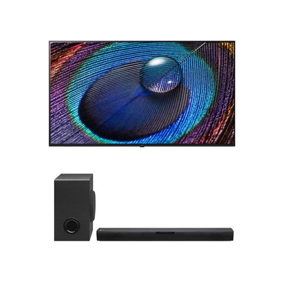 LG UHD 75인치 + 사운드 바 (75UR831C0NA_SQC1) (스탠드 or 벽걸이)