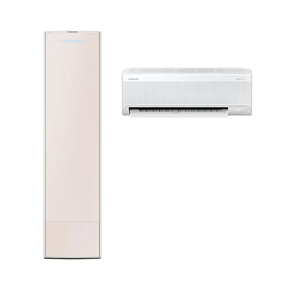 삼성 에어컨 무풍 갤러리 AF9900 샴페인 스탠드+벽걸이 20평+6평 (AF80F20D27CRS)