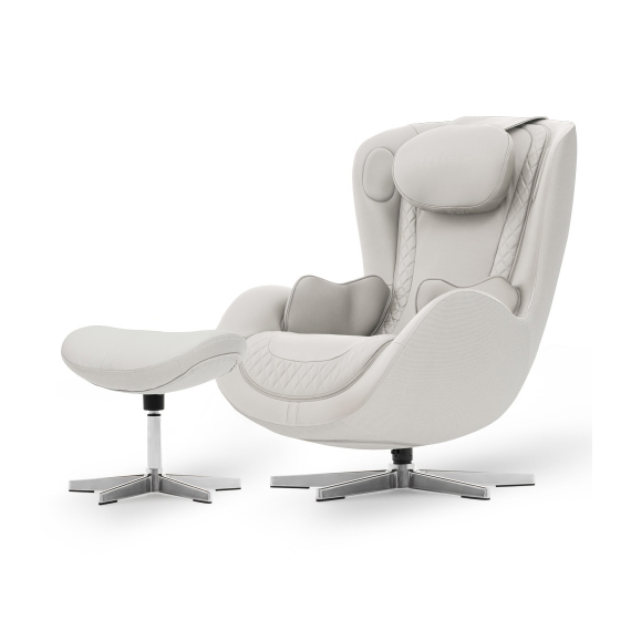 누하스 누캄포 안마의자 천연 소가죽 엘더화이트 (NM-SN500L EW) 렌탈