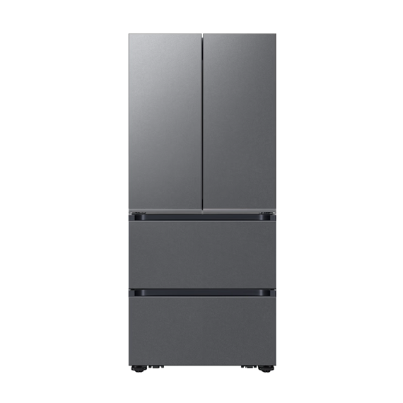 삼성 냉장고 비스포크 AI 김치플러스 4도어 490L 에센셜 다크 메탈 (RK70F49M2DD)