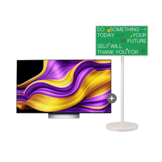 LG 올레드 OLED TV 밀착벽걸이 77인치 + 스탠바이미2 (OLED77G5KLP)