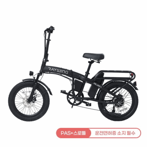 레이윙 러쉬 전기자전거 (팬텀블랙 or 실버미스트) (RUSH_25A)