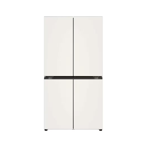 LG 디오스 오브제컬렉션 STEM 베이직 냉장고 T시리즈 베이지 860L (T875MEE141) 방문관리