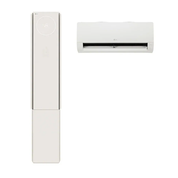 LG 휘센 오브제컬렉션 뷰1 3시리즈 2in1 에어컨 18평 스탠드 6평 벽걸이 (FQ18GV3BA2) 12개월 방문관리 (라이트플러스)