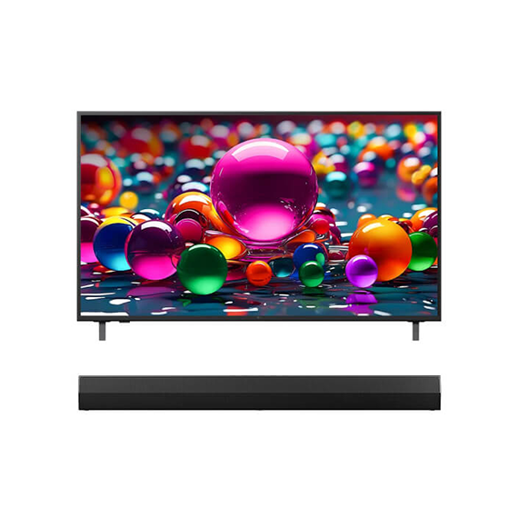 LG UHD 55인치 TV + 사운드바 (55UA751C0NA+S20A)