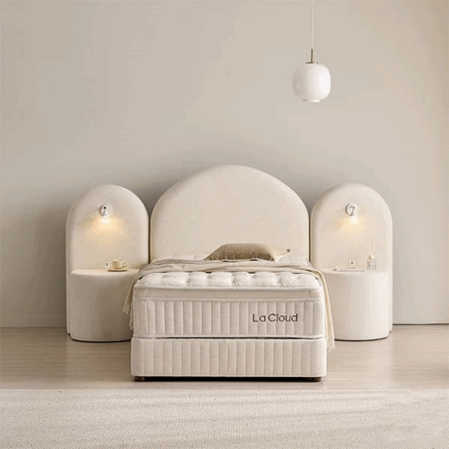 라클라우드 블룸 호텔식 침대 패키지 세트 SS 슈퍼싱글 (그레이 or 크림화이트)