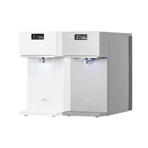 SK 초소형 플러스 가정용 직수형 냉온정수기 (WPU-JAC115SNW_SNS) 자가관리 (화이트 or 실버)