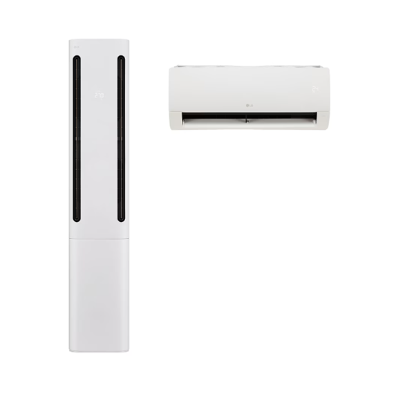 LG 휘센 오브제컬렉션 쿨 1시리즈 커버 에어컨 2in1 스탠드 16평 벽걸이 6평 (FW16FC1EA2(M)) 라이트플러스 12개월 방문관리