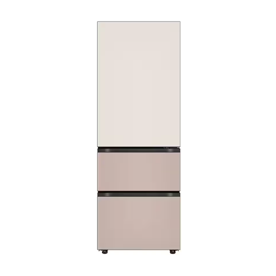LG 디오스 오브제컬렉션 김치냉장고 AI 김치톡톡 스탠드 Fit & Max 324L 토프 아몬드 (글라스) (Z334GGA122S) 방문관리 (스탠다드 케어)