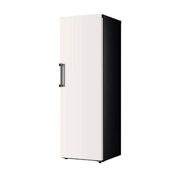 LG 디오스 김치냉장고 컨버터블 1도어 324L 메탈베이지 (Y323MEF) 방문관리 (라이트케어)