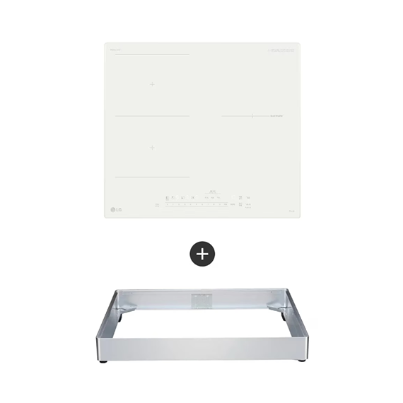 LG 전기레인지 오브제 인덕션 스탠딩 케이스결합 8.5cm (BEI3ABWLEC) 6개월 방문관리