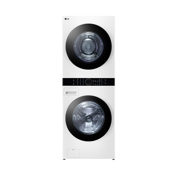 LG 트롬 오브제컬렉션 워시타워 세탁23kg 건조20kg 릴리 화이트 (W2320WANR) 12개월 방문관리