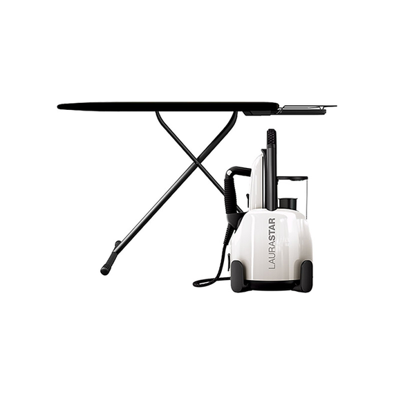 (보람피플 올인원598 2구좌) 로라스타 스위스 프리미엄 의류관리기 스팀다리미 LIFT 화이트+정품 립스 다리미판 구성 상조가전