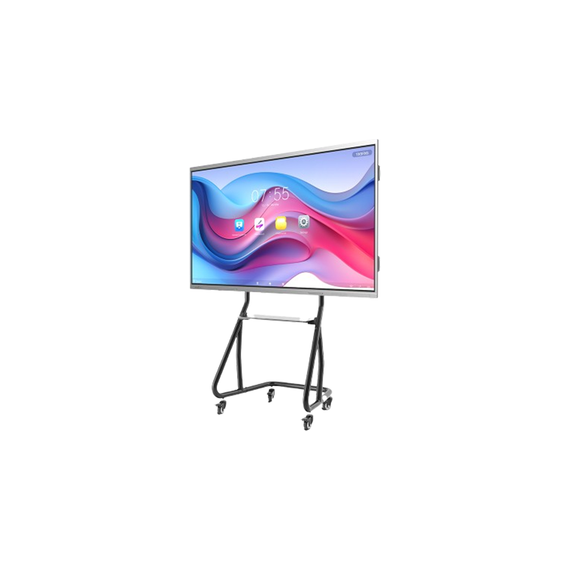 하이크비전 4K UHD 스마트칠판 65인치 이동형 브라켓 포함