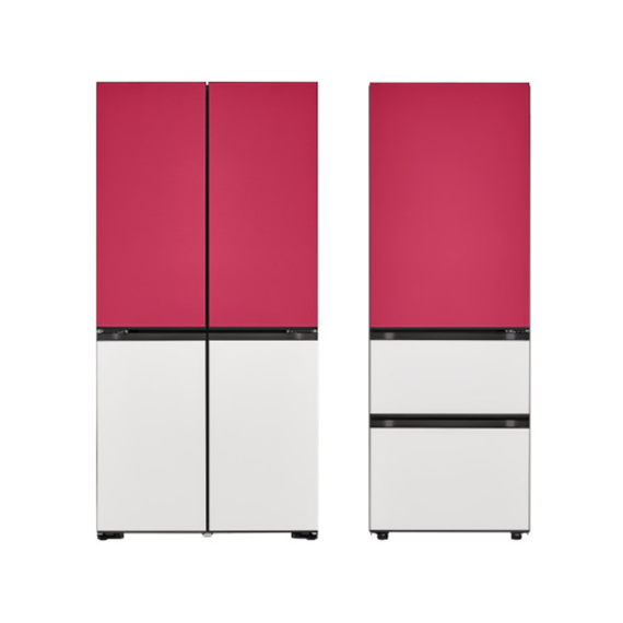 LG DIOS 오브제컬렉션 무드업 빌트인 베이직 냉장고 607L + 김치냉장고 322L (M624GNN0A-G)