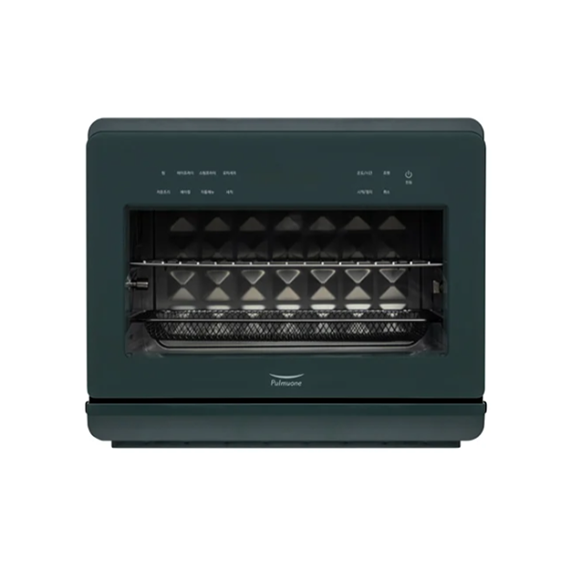 풀무원 스팀 에어프라이어 스팀 쿡 20L (AV20F11GG) 딥 포레스트