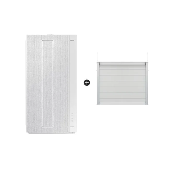 삼성 창문형 무풍 에어컨 윈도우핏 6평형 + 70cm 연장설치킷 (AW06C7155WWAX2) 화이트