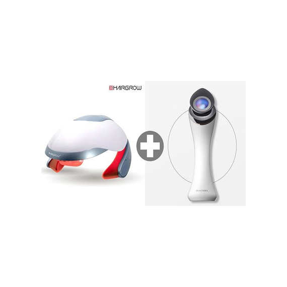 (보람피플 올인원598 2구좌) 헤어그로우+릴릴 듀얼쎄라 플라갈바 듀얼이펙트 마사지기 상조가전