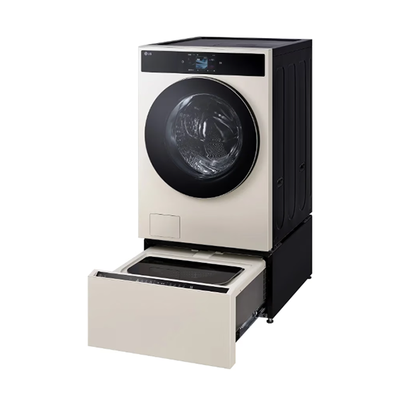 LG 트롬 AI 오브제컬렉션 워시콤보 세탁 25kg 건조21kg + 미니워시 (FC2521TX6CX) 12개월 방문관리