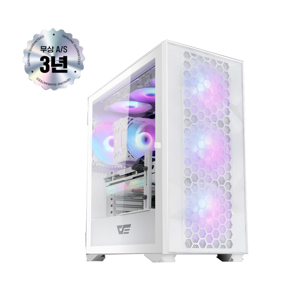 인텔 13세대 i7-13700KF & RTX4070 슈퍼 화이트 게이밍PC