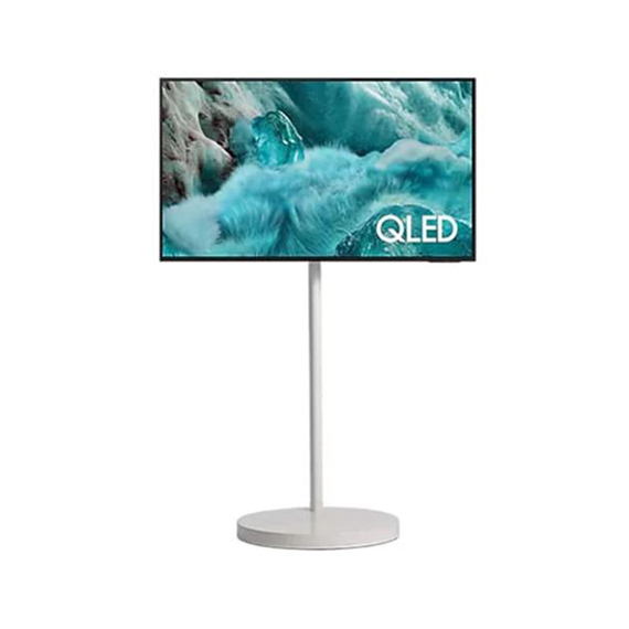 삼성 UHD TV 43인치 (KQ43QF7A-N1W) 스탠드 포함 화이트