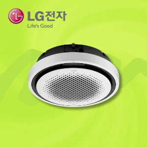 LG 휘센 30평 천정형 시스템에어컨렌탈 냉난방기  (원형화이트 단상) 최대혜택사은품  