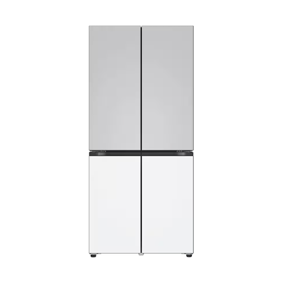 LG 상냉장 냉장고 Fit&Max 504L 그레이 (메탈) (M516MRQ012S) 방문관리 (스탠다드 케어)