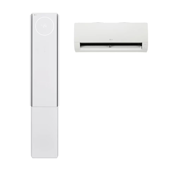 LG 휘센 오브제컬렉션 뷰1 3시리즈 2in1 에어컨 22평 스탠드 6평 벽걸이 (FQ22GV3EA2) 12개월 방문관리 (라이트플러스)