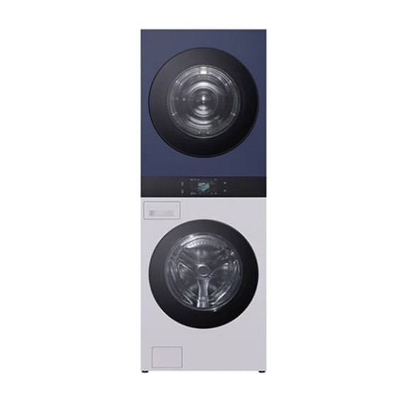 LG 세탁기+건조기 트롬 AI 워시타워 25KG 네이처크림그레이 네이처네이비 (WA2525MYZF)