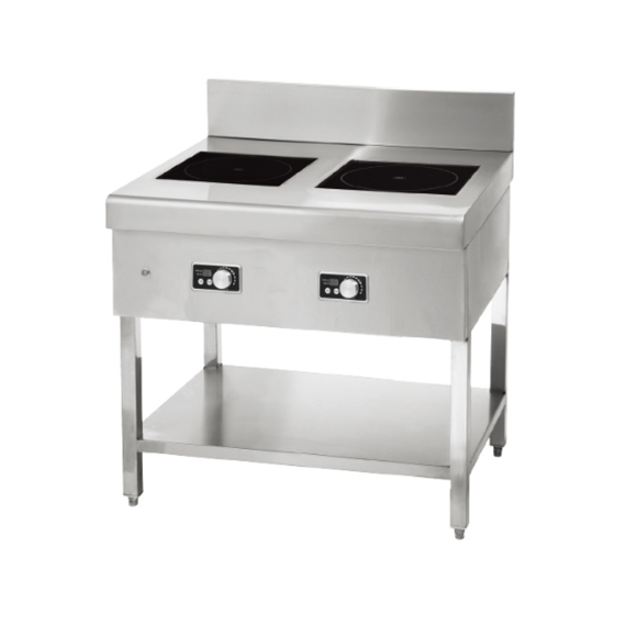 웰치 업소용 간택기 3.5kw 2구 인덕션 가로형 (BWVS-0702S)