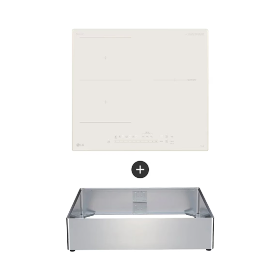 LG 전기레인지 인덕션 3구 오브제 케이스결합 15cm 스텐딩 (BEI3ABBLEA) 6개월 방문관리