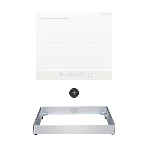 LG 전기레인지 인덕션 오브제 와이드존 케이스결합 스탠딩 (BEF3ANHLEC) 6개월 방문관리