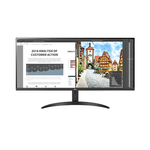 LG 34인치 울트라와이드 모니터 (34WP550)