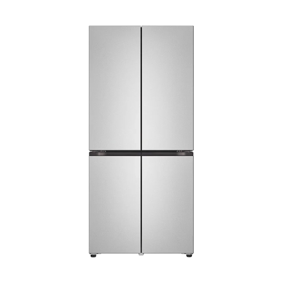 LG 상냉장 냉장고 Fit&Max 504L 실버 (스테인리스) (M516SVV012S) 방문관리 (스탠다드 케어)