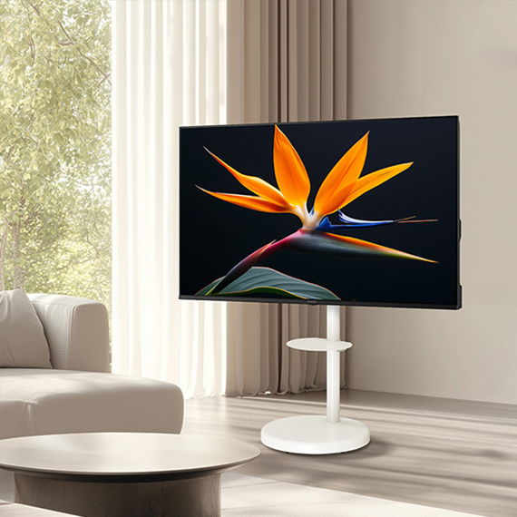 더함 스마트 구글 5.0 OS 안드로이드 14 QLED TV 55인치 120Hz+이동형스탠드 (G554Q-5.0-삼텐바이미)