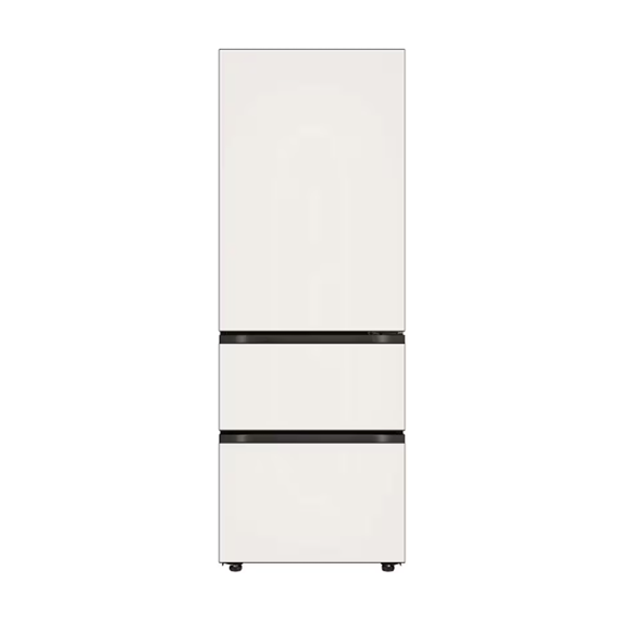 LG 디오스 오브제컬렉션 김치냉장고 AI 김치톡톡 스탠드 Fit & Max 324L 베이지(글라스) (Z334GBB122S) 방문관리 (스탠다드 케어)