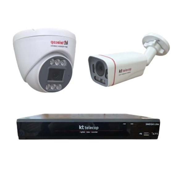KT CCTV 녹화기 500만 DVR KT-5MP16L 카메라 12대