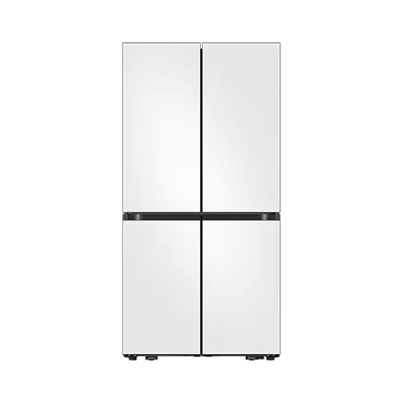 삼성 냉장고 Bespoke AI 하이브리드 4도어 901L UV탈취 (RM70F91R1A) 코타 화이트