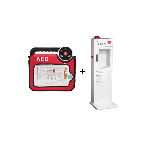 나눔테크 자동 심장충격기 제세동기 스탠드형