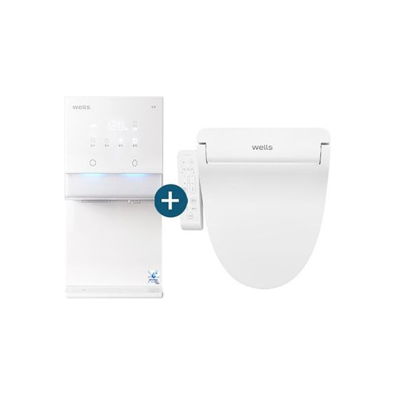 웰스 얼음정수기 비데 패키지