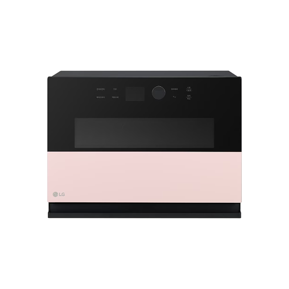 LG전자 디오스 오브제컬렉션 광파 오븐레인지 32L 카밍핑크 (트리플광파쿡+스팀)