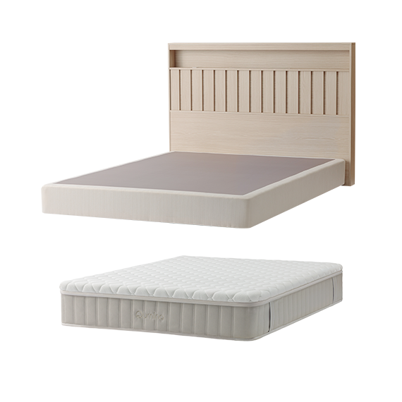 현대큐밍 네스트라 매트리스 노바 + 포레 프레임 포레 세트 Q 퀸 (HQMA50Q40F+HQNA50Q40F)