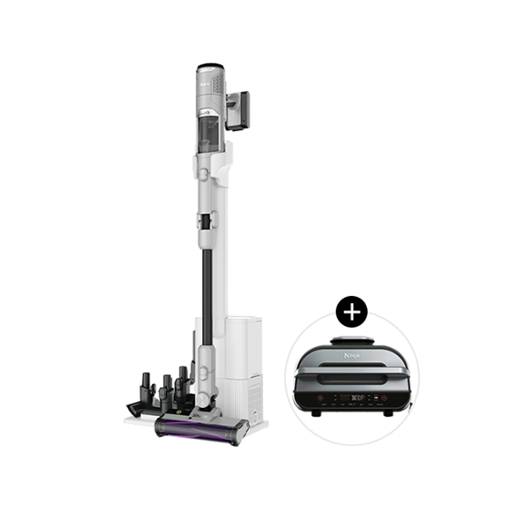 샤크 디텍트 Clean & Empty 무선청소기 IW3241KR + 닌자 에어프라이어 AG551KR