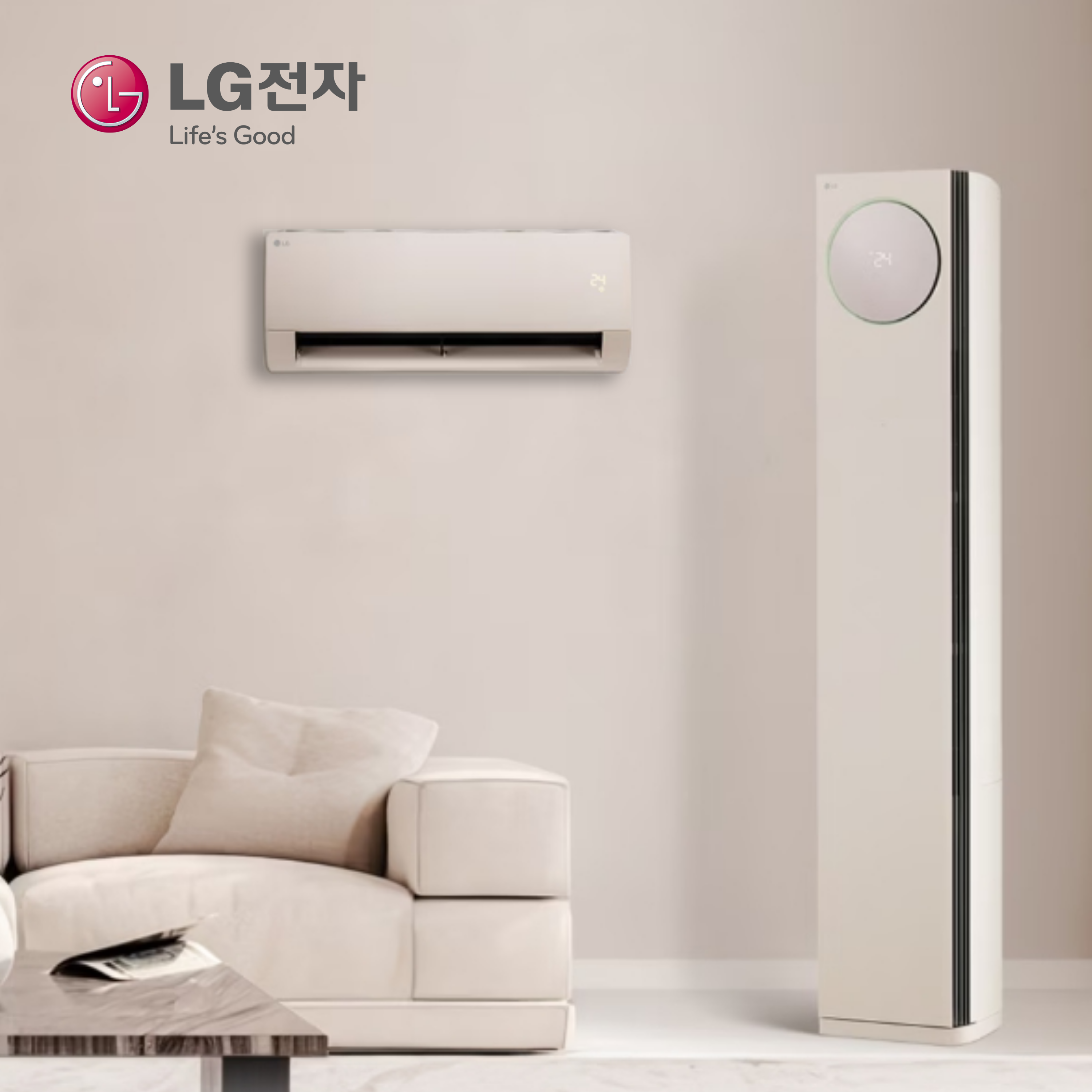 LG 2in1 멀티형 냉난방기렌탈 단상 (FW19SETBA2) 최대혜택사은품