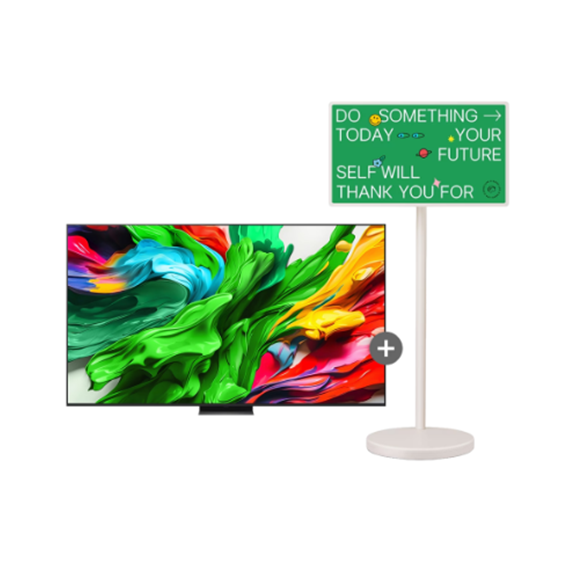 LG QNED TV 벽걸이형 100인치 + 스탠바이미2 100QNED86WP