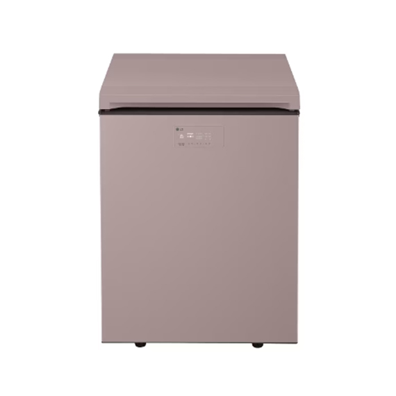 LG 디오스 오브제컬렉션 김치톡톡 뚜껑형 김치냉장고 128L 클레이핑크 (Z132MKK123)