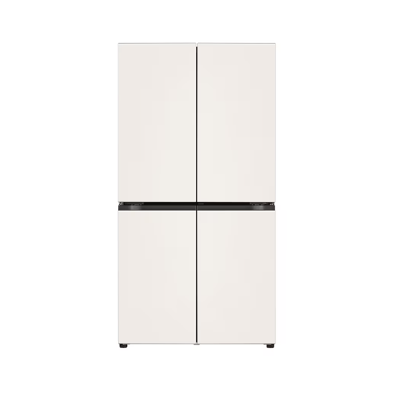 LG STEM 오브제컬렉션 베이직 원매직 냉장고 (T875MEE141) (베이지) (상냉장 하냉동)