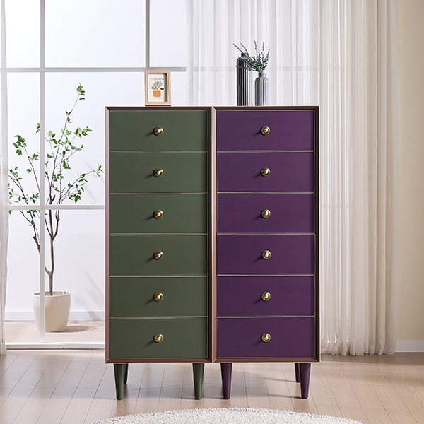 헨지디자인 플레르 6단 서랍장 2개 SET